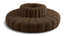 Arc - Velvet 8 Piece Round Modular Sofa