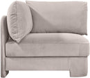 Hammond - Velvet Performance Fabric Upholstered Corner Chair