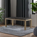 Charnell - Dining Table - Marble Top & Oak