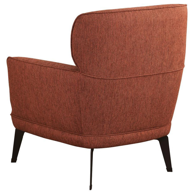 Andrea - Upholstered Crecent Arm Accent Chair