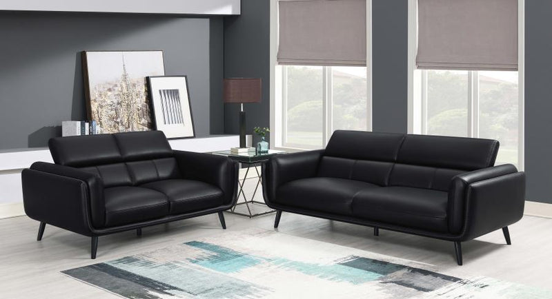 Shania - Upholstered Low Back Sofa Set