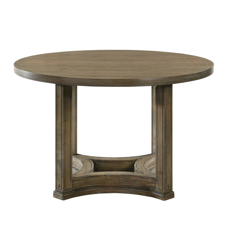 Parfield - Round Dining Table - Weathered Oak