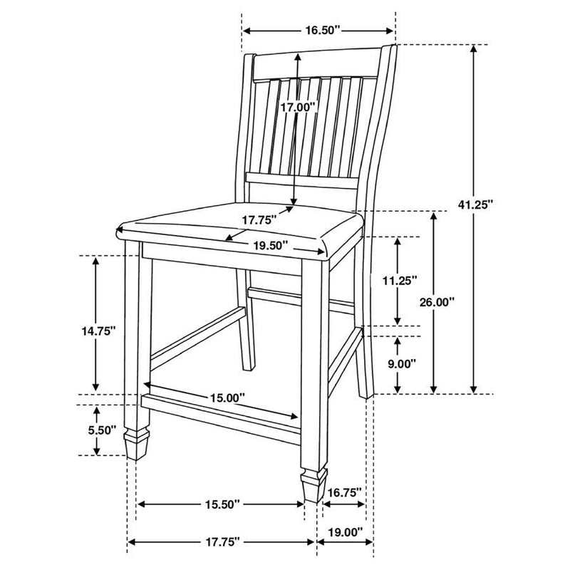 Sarasota - Counter Dining Set