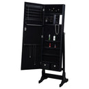 Tutuola - Cheval Mirror With Jewelry Storage - Black