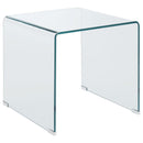Ripley - Rectangular Tempered Bent Glass Table
