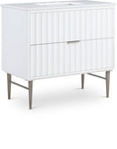 Modernist - Bathroom Vanity With Chrome Legs