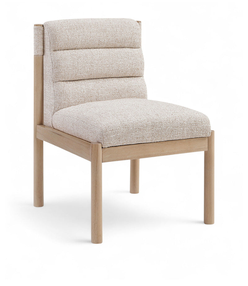 Eloura - Linen Textured Fabric Upholstered Dining Chair (Set of 2)