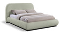 Vaughn - Chenille Bed With Black Base