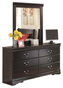 Huey Vineyard - Dresser, Mirror - Black