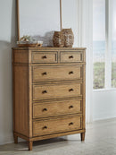 Sharlance - Six Drawer Chest - Brown
