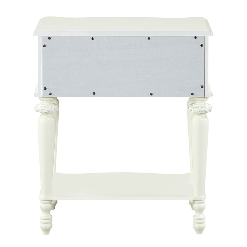 Dorothy - Nightstand With 1 Drawer - Ivory