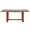 Gilsea - Dining Table - Brown Finish