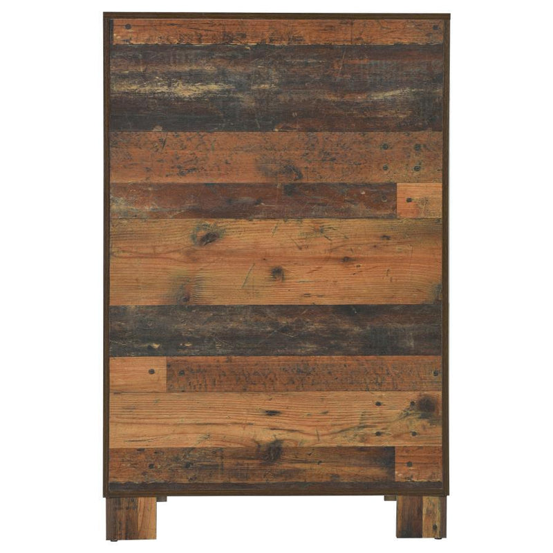 Sidney - 5-Drawer Chest - Rustic Pine