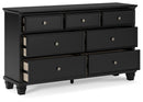 Lanolee - Dresser - Black