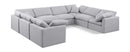Indulge - Linen 8 Piece Modular Sectional