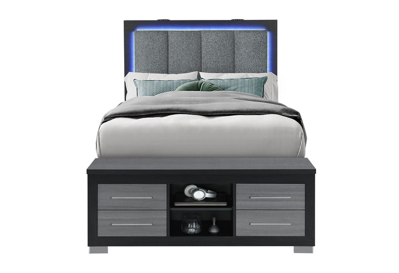 Madison - Full Storage Bed - Black