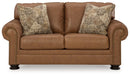 Carianna - Loveseat - Caramel