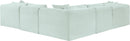 Shaggy - 5 Piece Modular Corner Sectional