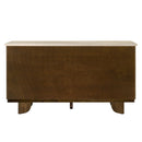 Kasha - Server With Marble Top Top - Vintage Oak