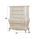 Chantelle - Chest - Pearl White Finish