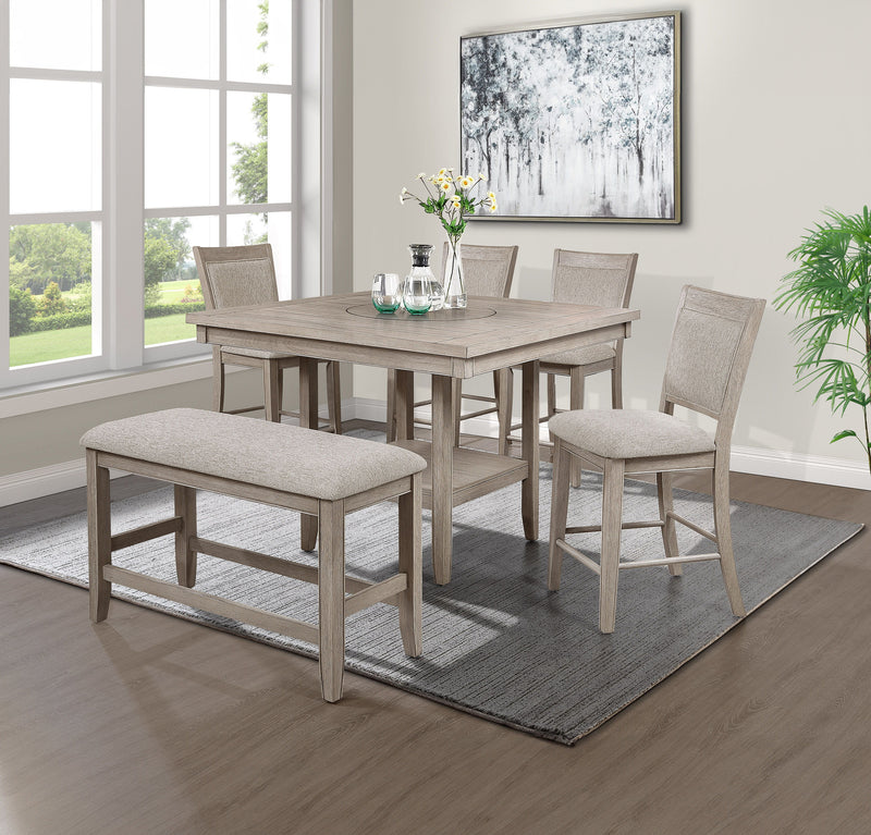 Fulton - Counter Height Table - Gray