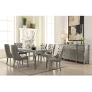 Kacela - Dining Table - Mirrored & Champagne
