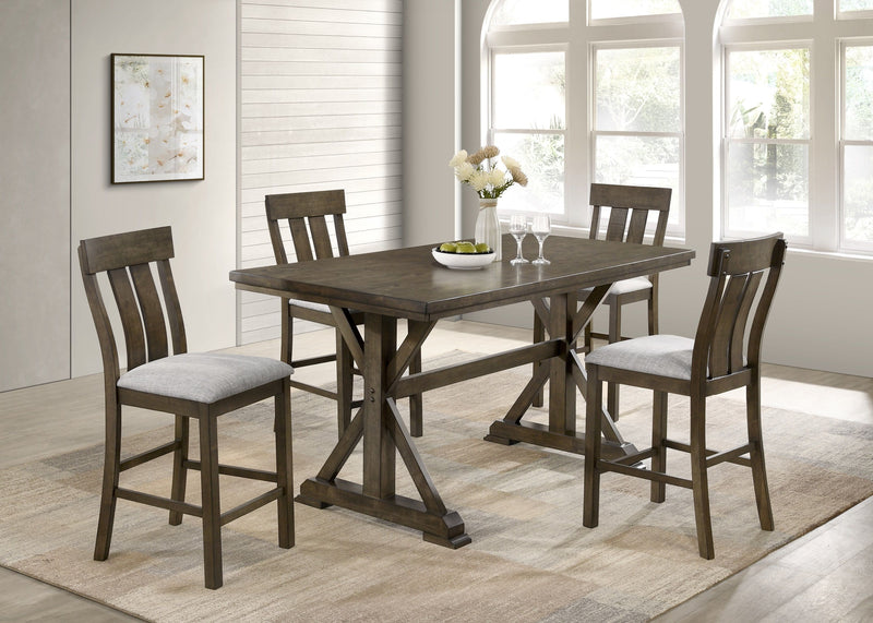 Lloyd - Counter Height Chair (Set of 2) - Brown