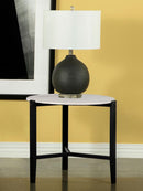 Tandi - Round Faux Marble Table