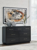 Rowanbeck - Dresser - Black