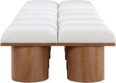 Pavilion - 14 Piece Modular Bench With Brown Base