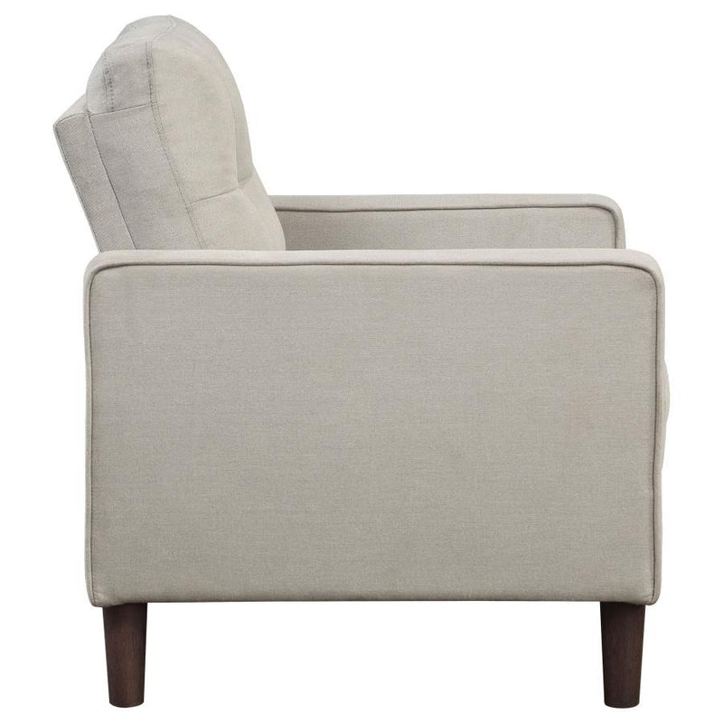 Bowen - Upholstered Track Arm Tufted Accent Chair