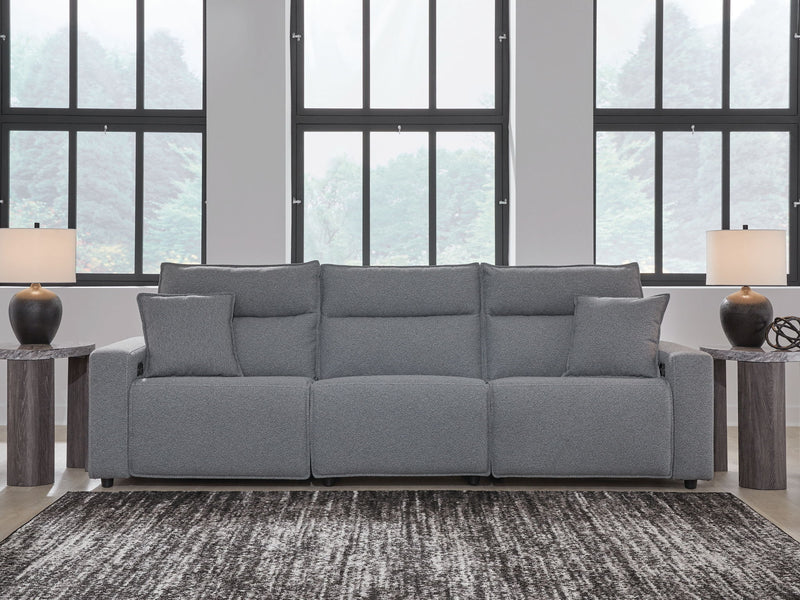 ModMax II - Salt And Pepper - Reclining Sectional