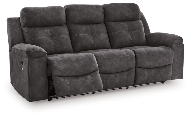 Brysonview - Reclining Sofa - Charcoal