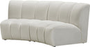 Infinity - 2 Piece Velvet Modular Sectional
