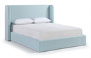 Kendall - Linen Textured Fabric Upholstered Bed
