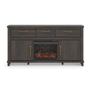Brazen Valley - TV Stand With Fireplace Option