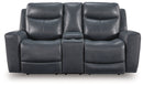 Next Move - Power Reclining Loveseat With Console / Adjustable Headrest