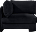Hammond - Velvet Performance Fabric Upholstered Corner Chair