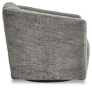 Bramner - Swivel Accent Chair - Charcoal
