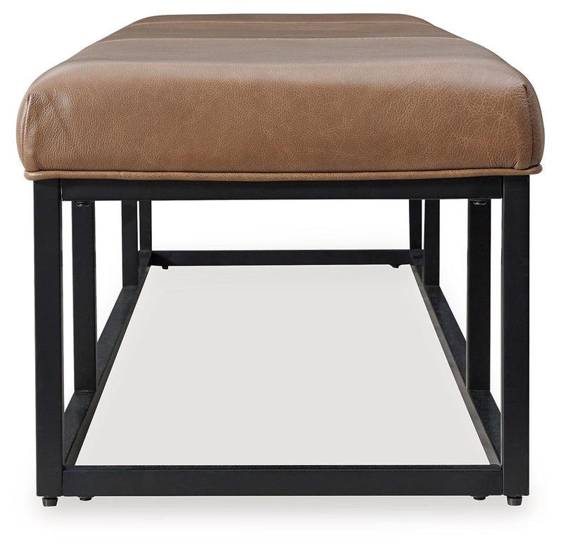 Joston - Caramel - Accent Bench