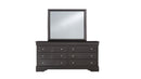Pompei - 5 Piece King Bedroom Set With LED - Gray