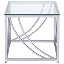 Lille - Glass Top Entryway Sofa Console Table Accents