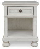Robbinsdale - One Drawer Night Stand - Antique White