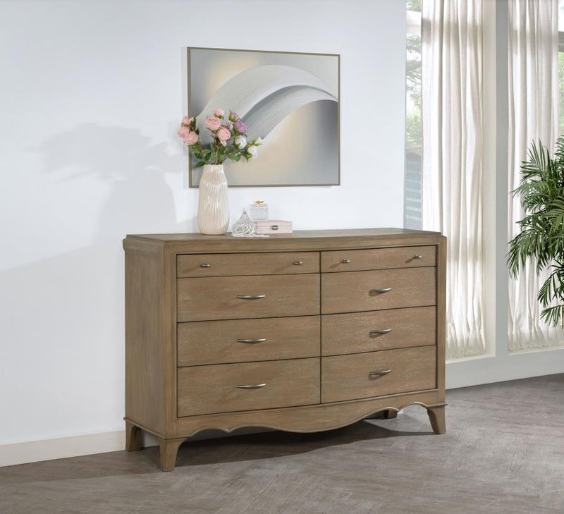 Trenton - 6-Drawer Bedroom Dresser - Washed Mango