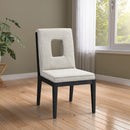 Gwendolyn - Dining Side Chair With Black Frame (Set of 2)