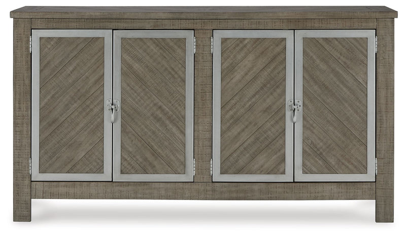 Krystanza - Weathered Gray - Dining Room Server