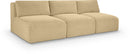 Shaggy - 3 Seat Modular Armless Sofa