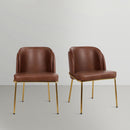 Jagger - Dining Chair (Set of 2) - Gold Base