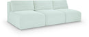 Shaggy - 3 Seat Modular Armless Sofa