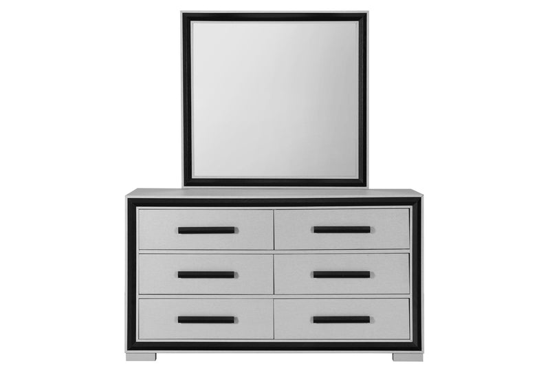 Amelia - Dresser - Gray Black